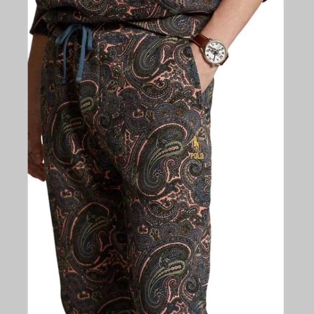 Polo Ralph Lauren Paisley Fleece Jogger Pants 3XT